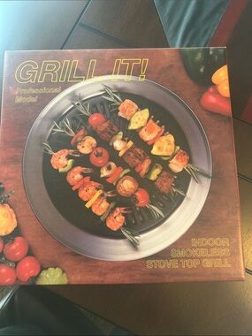 Indoor Smokeless Stove Top Grill - NWOT